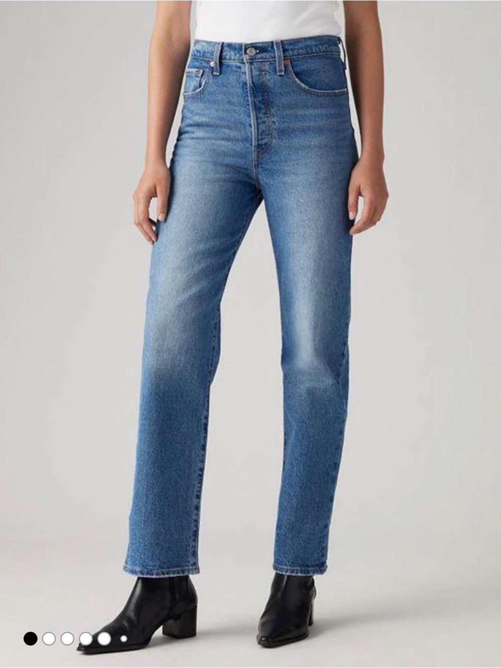 Levi's Ribcage Straight Women's Light Blue Straight-Leg Jeans
